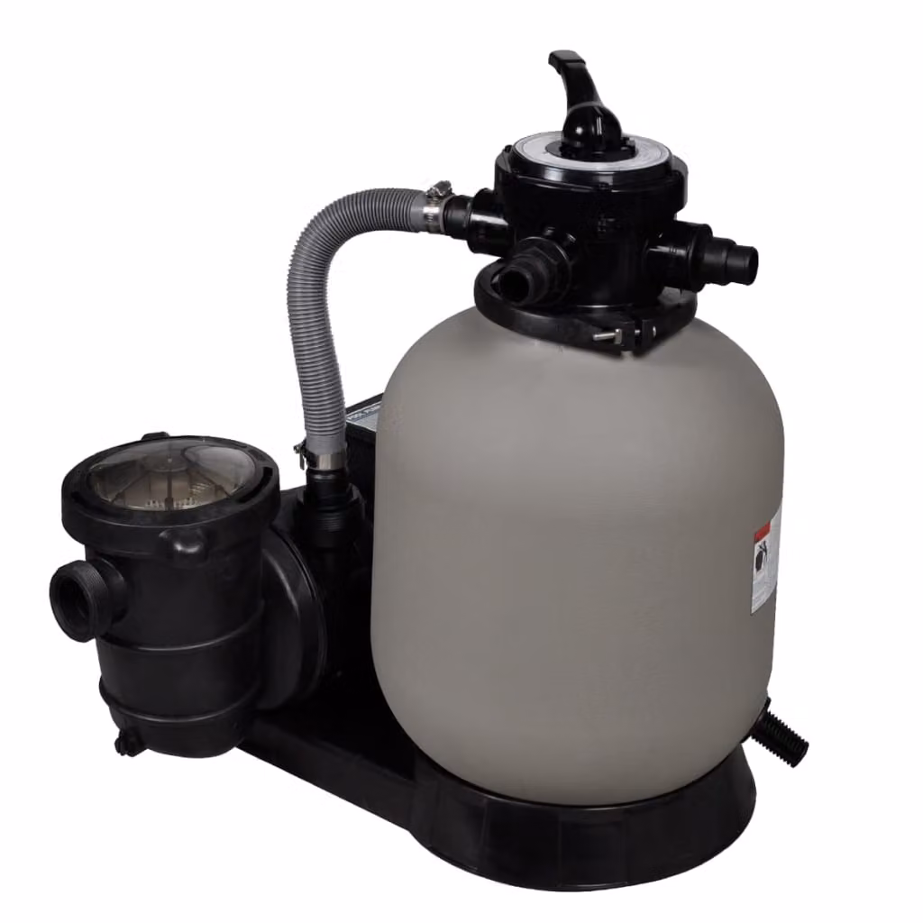 vidaXL Pompe per filtri a sabbia 2 pezzi 600 W 17.000 L/h
