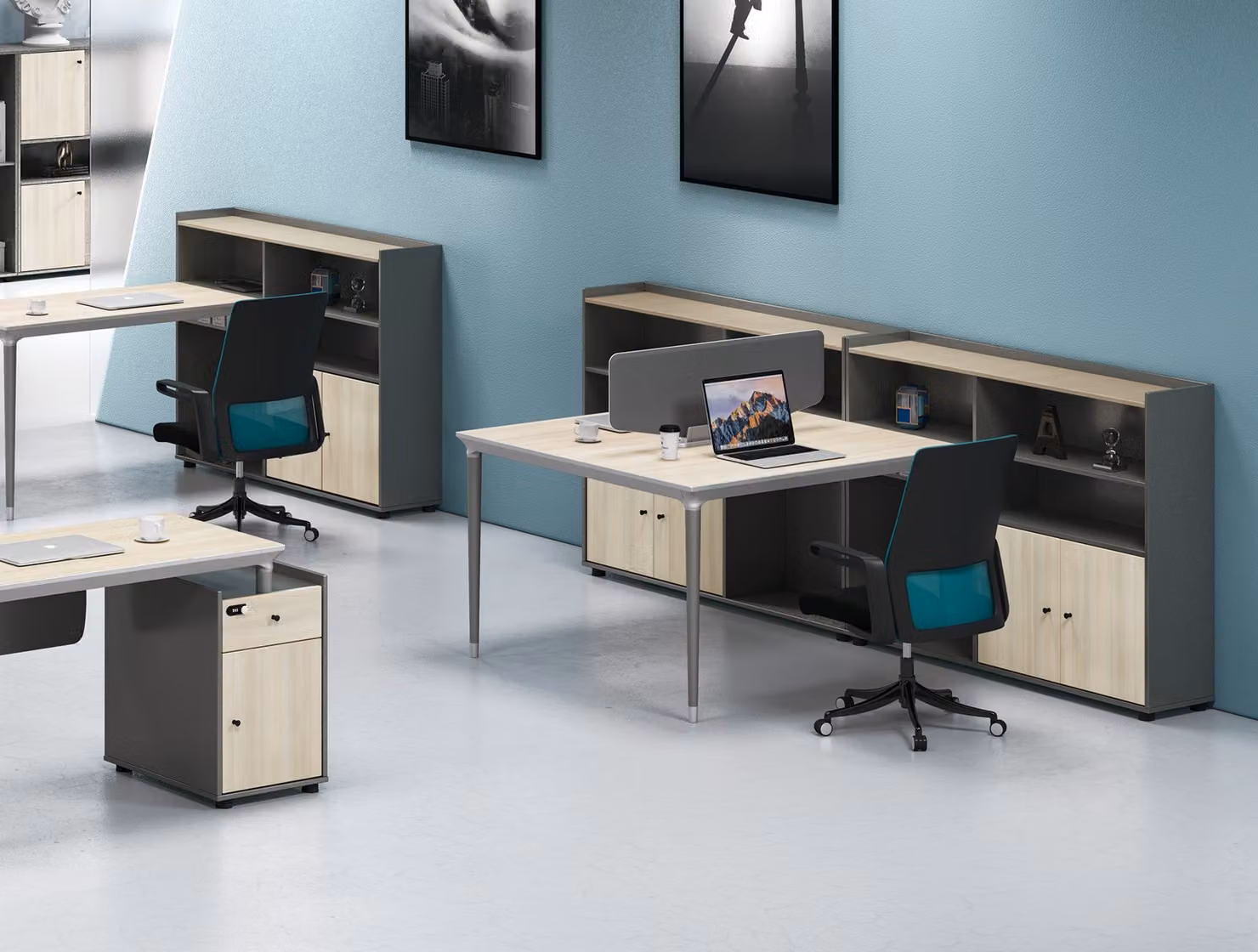 Schreibtisch Büro Chef Zimmer Möbel Design Tisch Praxis Kanzlei Möbel Tische