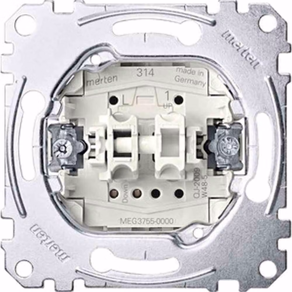 MERTEN Rolladen-Taster-Eins.1p MEG3755-0000 10A AC 250V MEG3755-0000 MEG3755-0000 (MEG3755-0000)