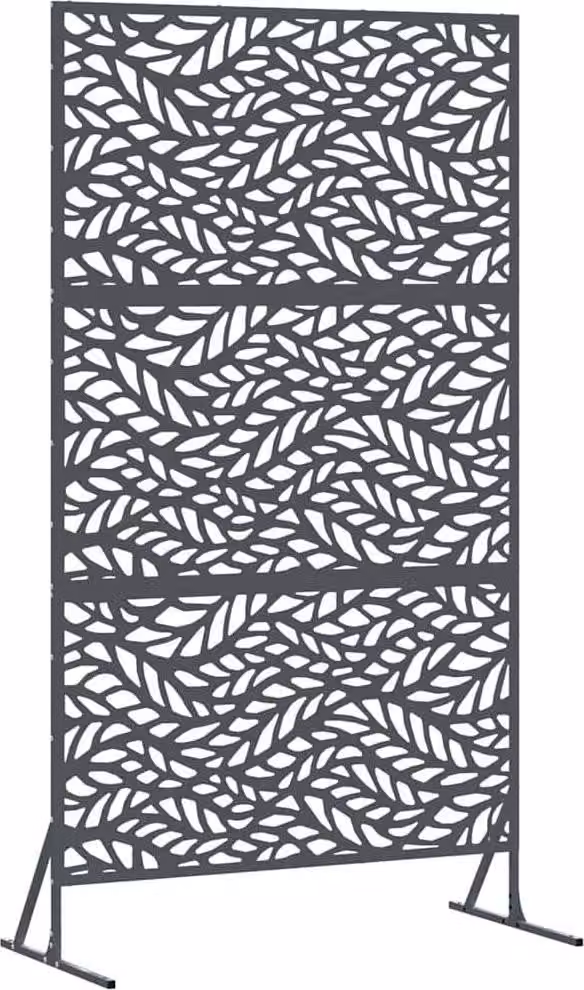 Schermo per Privacy Antracite 100 x 50 x 180 cm Acciaio