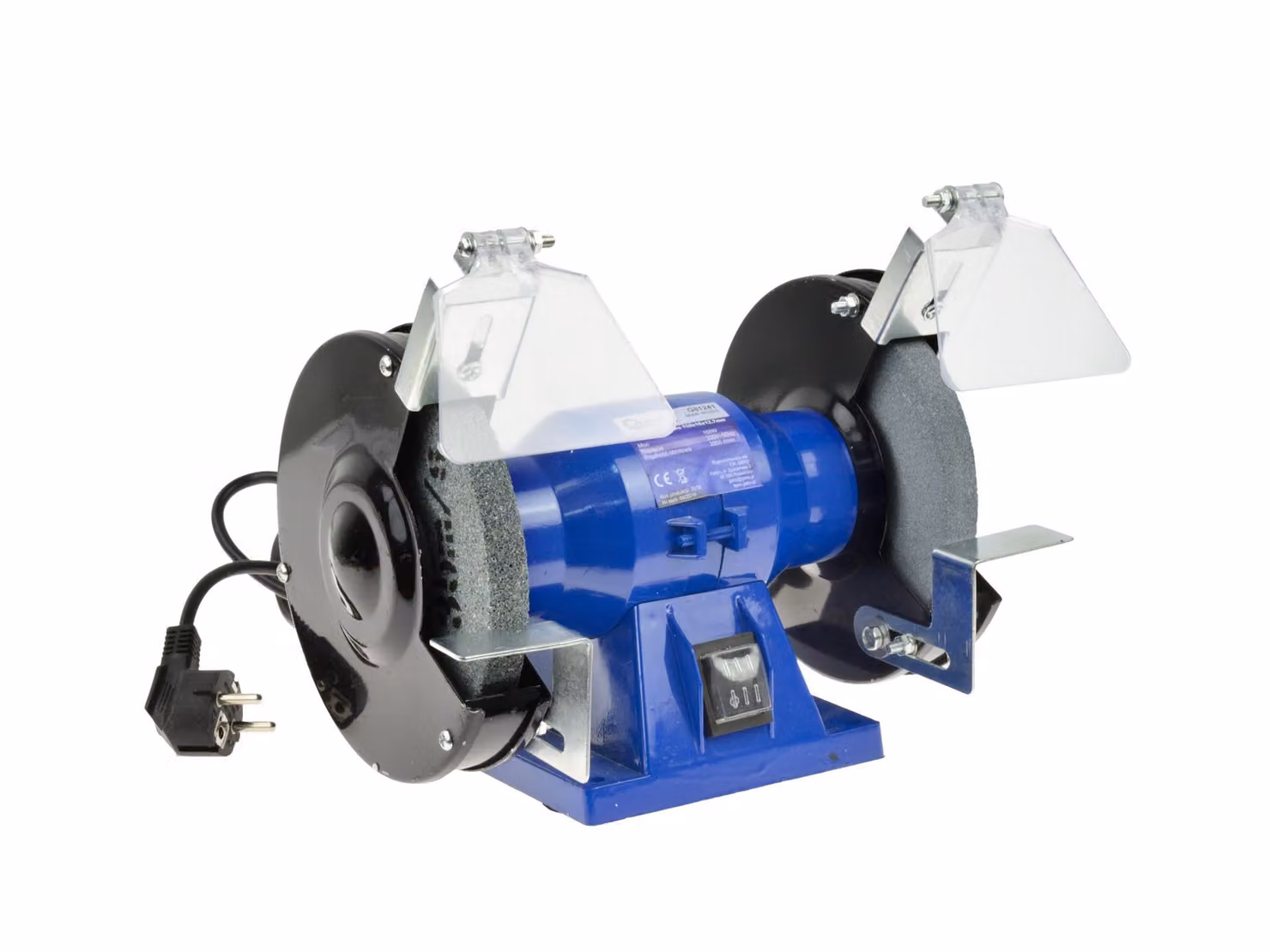 GEKO, smerratrice da banco a due dischi, 150 W, 150 mm, modello G81241
