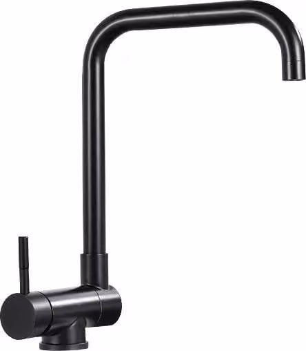 Mexen Madox rubinetto da cucina sottofinestra, nero - 672000-70