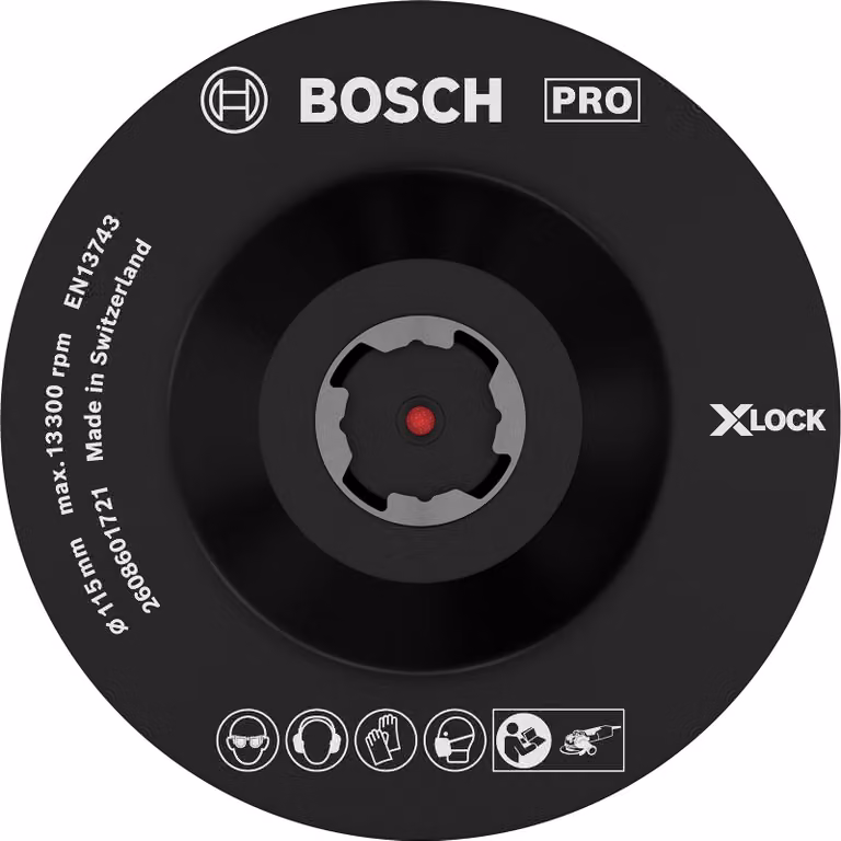 PRO platorello X-Lock, 115 mm, chiusura a velcro