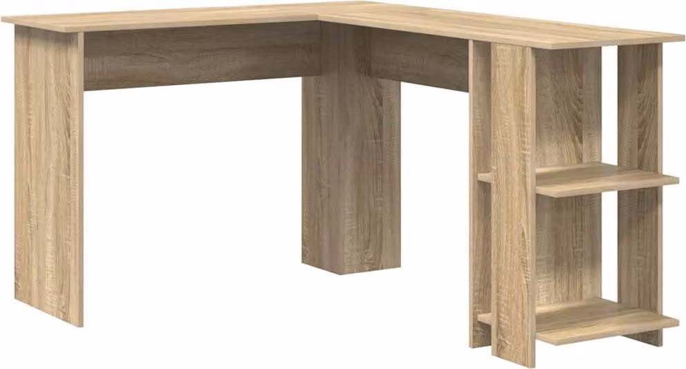 Scrivania ad angolo Rovere Sonoma 140 x 113,5 x 75 cm