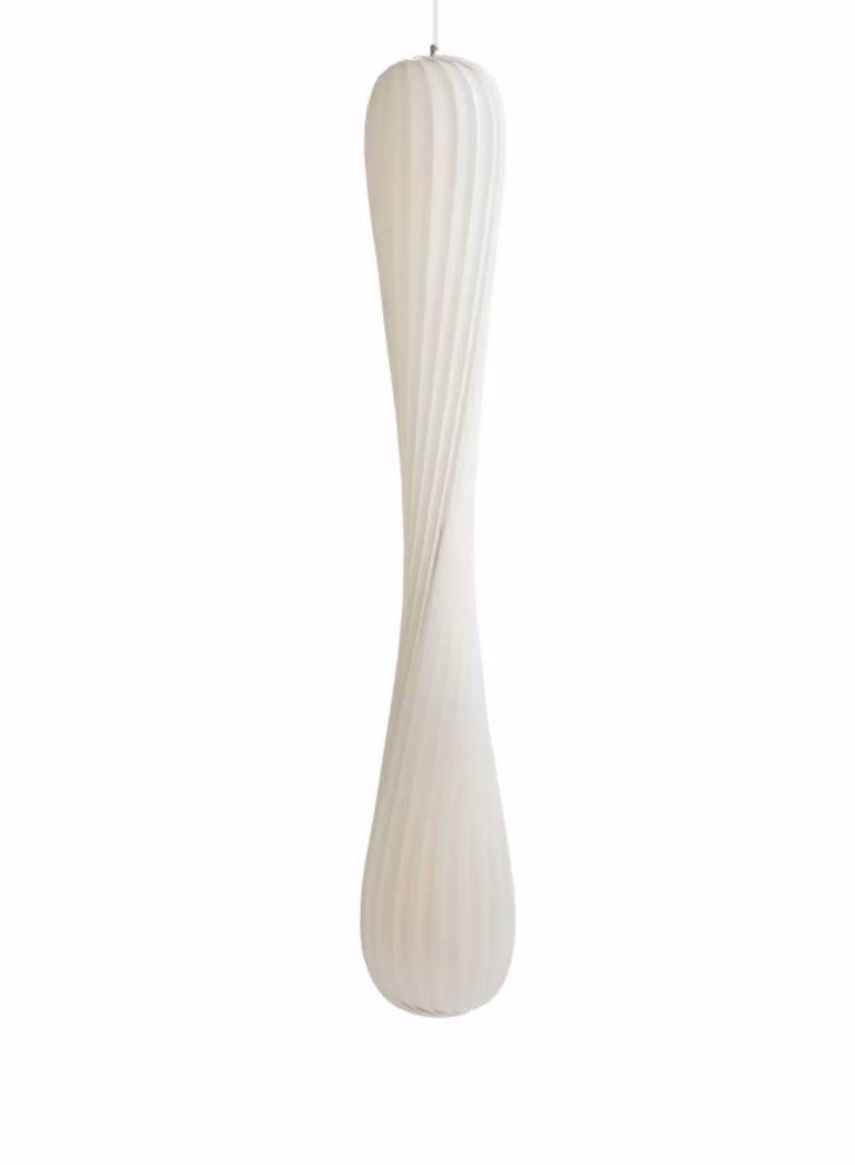 Tom Rossau Lampada a sospensione TR7, dimmerabile, Bianco / Opale, Soggiorno / Sala da pranzo, Plastica, Scandinavo, Lampada a sospensione