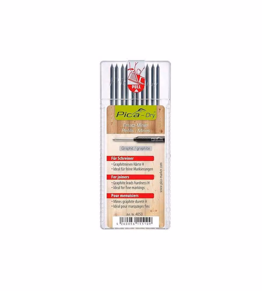 Mina Dry Grafite Falegname Pz 10 4050 Pica