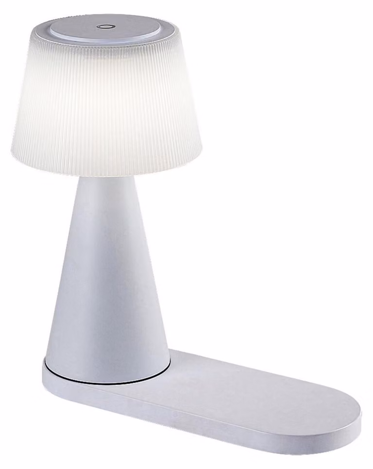 Rabalux 74214 Lampada da tavolo Zavier LED 5 in plastica, colore bianco