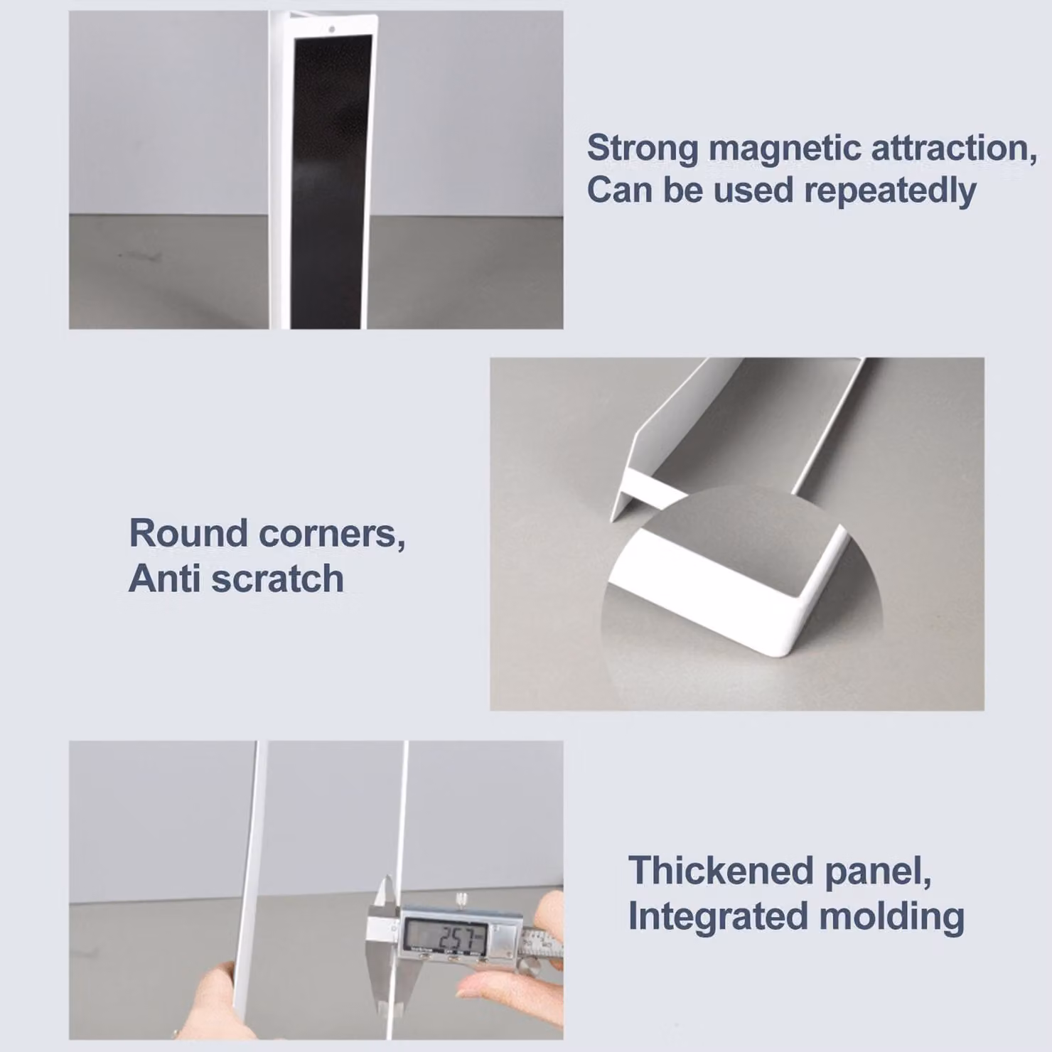 Organizzatore appendiabiti Appendiabiti laterale per lavatrice, supporto magnetico senza lenzuola deco