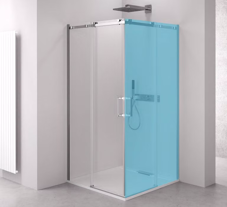 Porta doccia Polysan THRON, 1000 mm, vetro trasparente