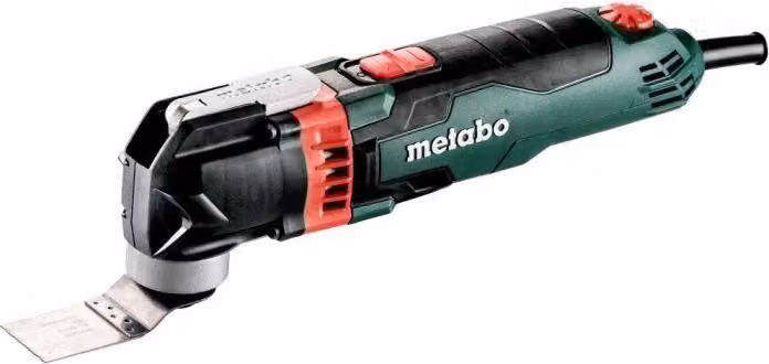 Utensile multifunzione, METABO MT 400 Quick, 400 W, verde, professionale, sistema Quick