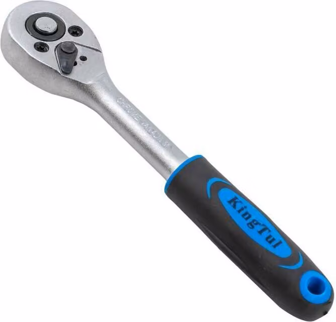 FORSAGE | cricchetto reversibile | dentatura fine | 6,3 mm (1/4") | ergonomico | antiscivolo | offset | cricchetto