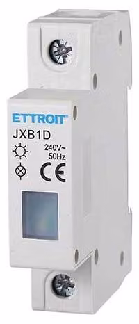 Spia luminosa LED DIN bianco ETTROIT JXB1D-01