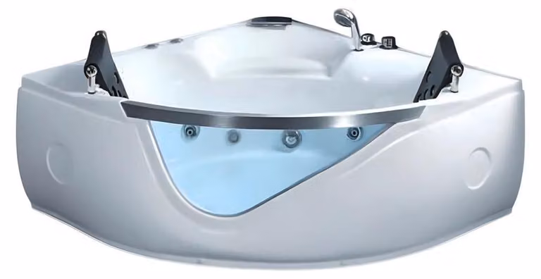 Massage Badewanne Whirlpool Spa Whirlwanne Hydromassagewanne 150x150 cm