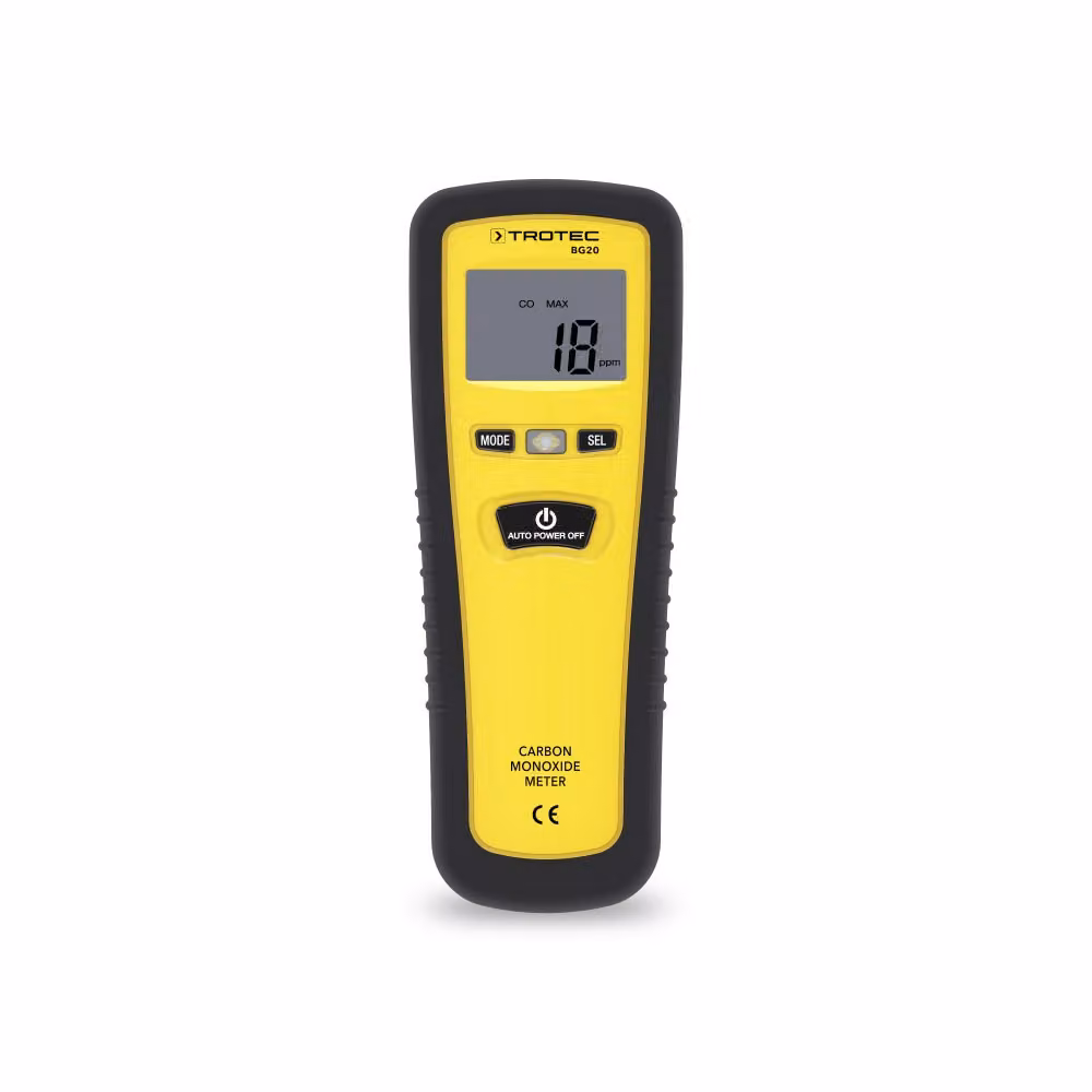 Dispositivo di misurazione del monossido di carbonio Trotec BG20