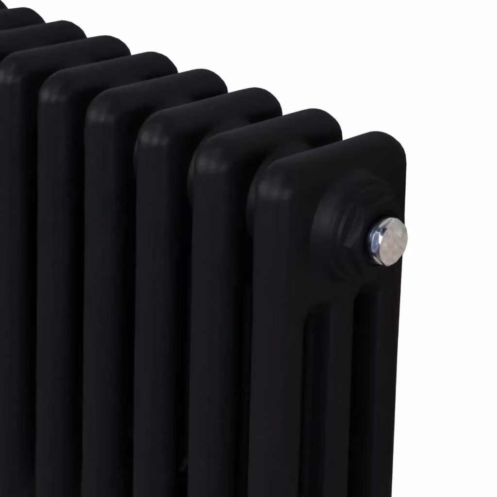 Radiatore Termosifone a 3 Colonne in Acciaio Monster Shop Nero L: 30 cm, H: 83 cm – 2