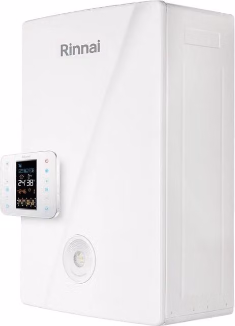 Caldaia a Condensazione Rinnai Momiji 28.5 kW GPL con Kit Scarico Fumi e Controllo via App WiFi Colore Bianco