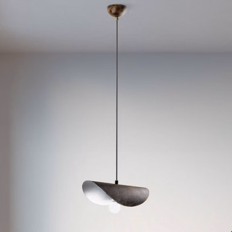 Lampada a sospensione Opviq, dimmerabile, Marrone / Ruggine, Soggiorno / Sala da pranzo, Metallo, Lampada a sospensione