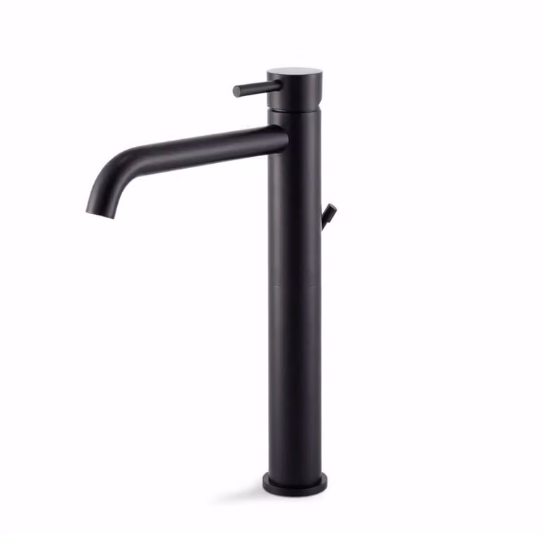 Miscelatore lavabo alto con scarico Vema MAIRA V27020 - Nero Opaco