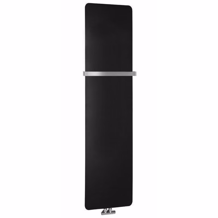 Sapho Heating - Elemento riscaldante da tavolo, 370x1590 mm, 550 W, nero opaco MI1539
