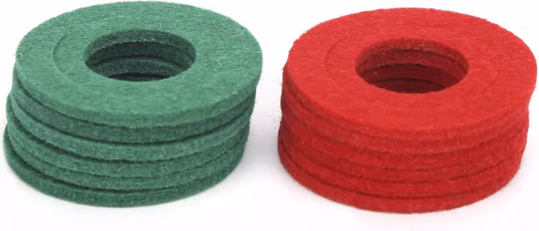 12 rondelle dei morsetti della batteria 6-rosso 6-verde Tappetino di protezione del cavo di protezione anticorrosione