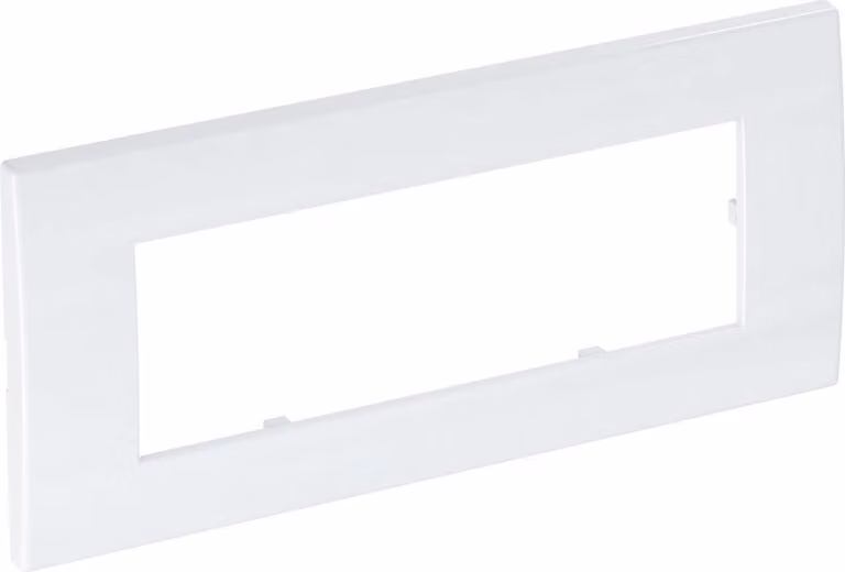 OBO Bettermann cornice di copertura AR45-F3 RW modulo 45 3-gang bianco puro (6119372)