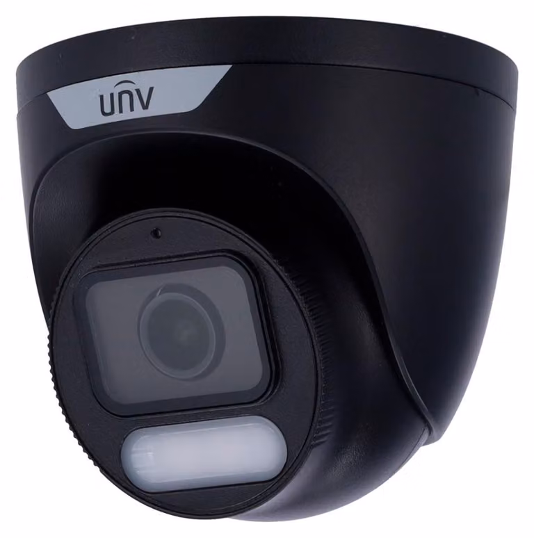 Telecamera di sicurezza IP Uniview Easy Turret PoE 4 MP 2,8 mm IP67 nera - UV-IPC3624LE-ADF28K-WP-BLACK
