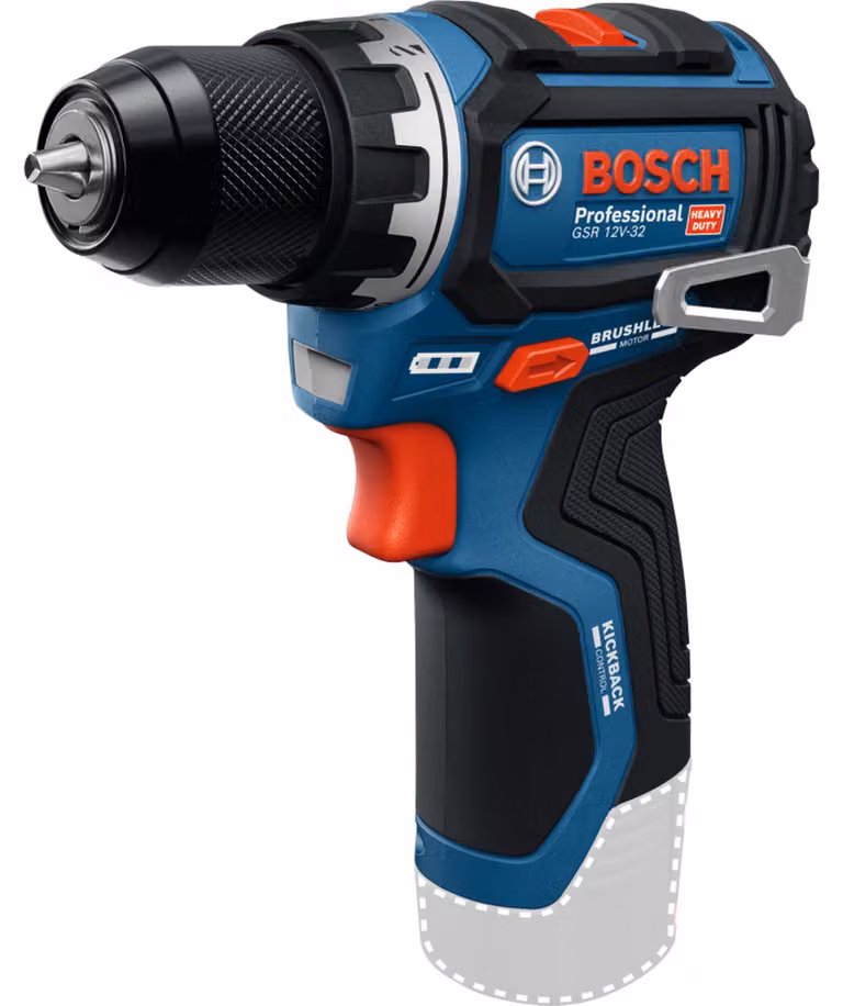 Trapano a batteria Bosch GSR 12 V-32 Professional versione Solo in scatola