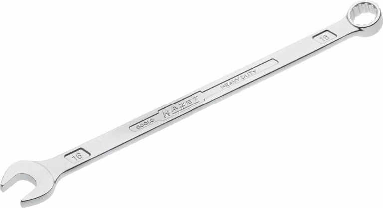Chiave combinata 600 LG SW 16mm L.290mm ext.long acciaio speciale HAZET