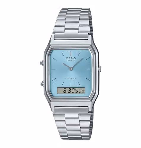 Casio Collection AQ-230A-2A1MQYES orologio 2. Fuso orario