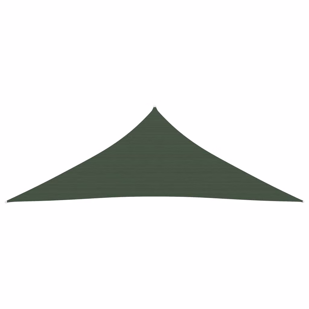 Maison Exclusive - Tenda da sole 160 g/m², verde scuro, 5x5x5 metri, HDPE