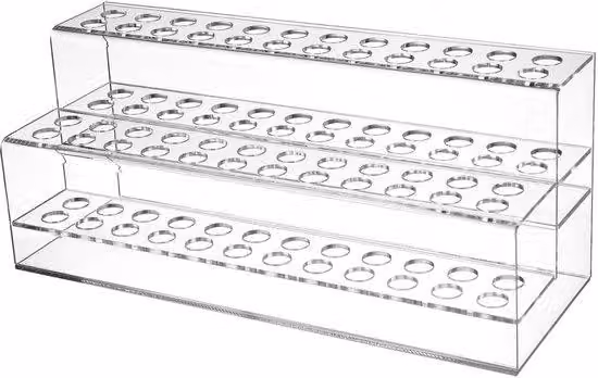 Organizzatore da scrivania in acrilico, con ampia capacità - Organizzatore per ufficio - 48 scomparti - Facile da pulire - Organizzatore da scrivania