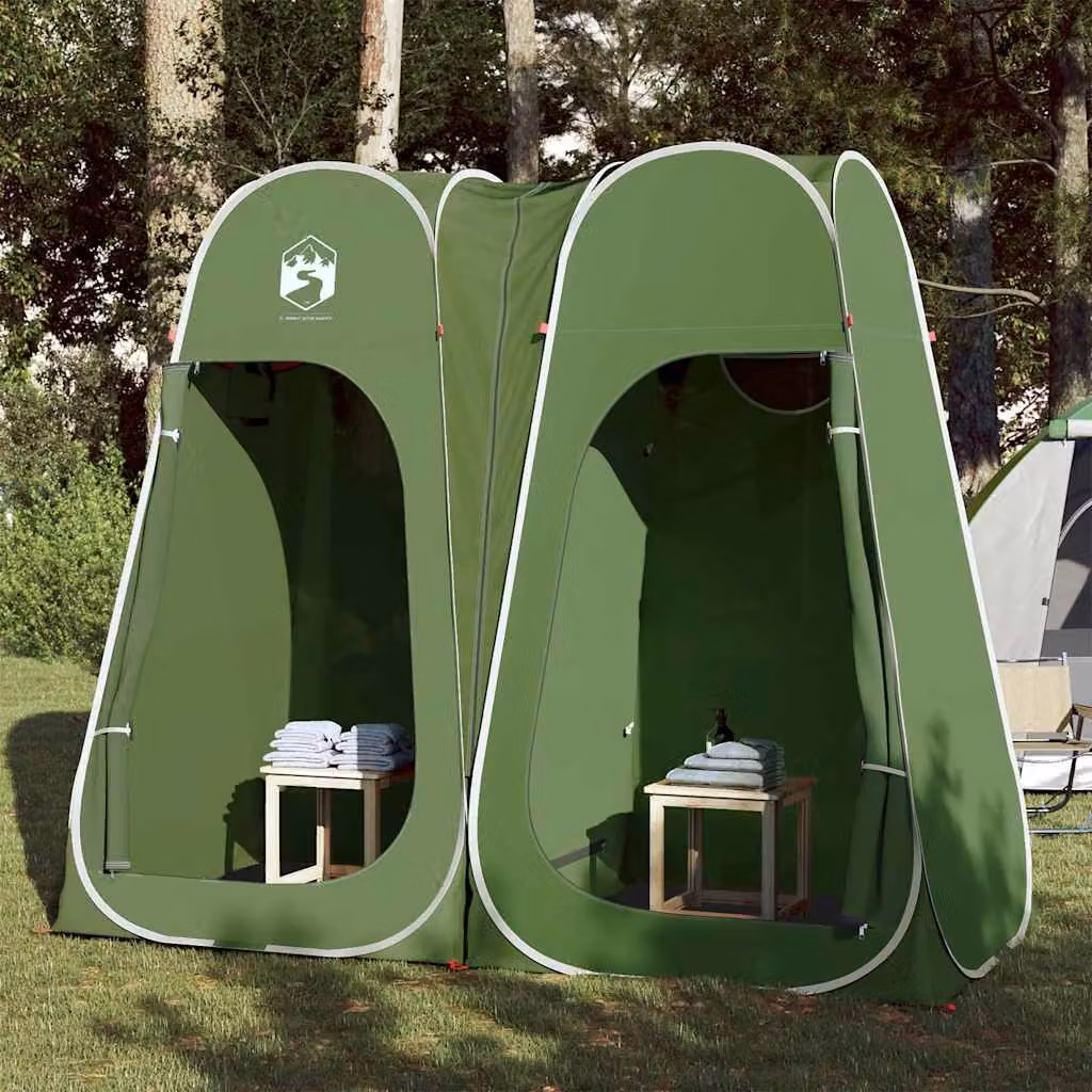 Tenda Privacy Pop-Up vidaXL Verde Impermeabile in Poliestere L/P/H: 233 x 120 x 193 cm