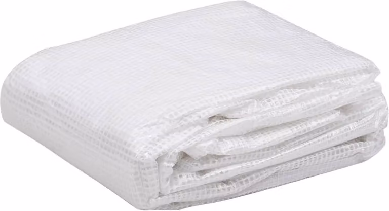 vidaXL Copertura di ricambio per serra (9 m²) 3x3x2 m Trasparente