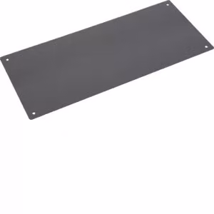 Hager: pannello laterale per zoccolo a fila 200x600 9005 MES-SBRS602