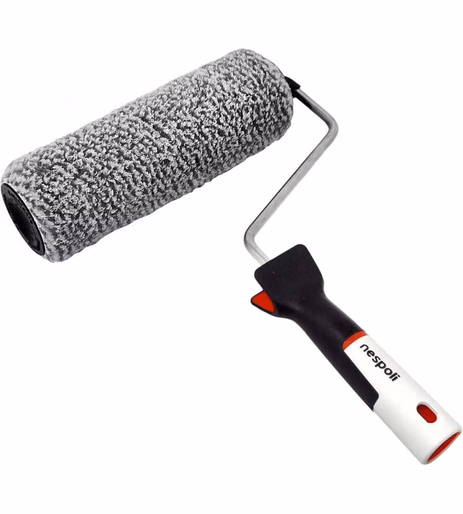 Nespoli Rullo Pittura 22 cm Teflon per Superfici Ruvide e Muri
