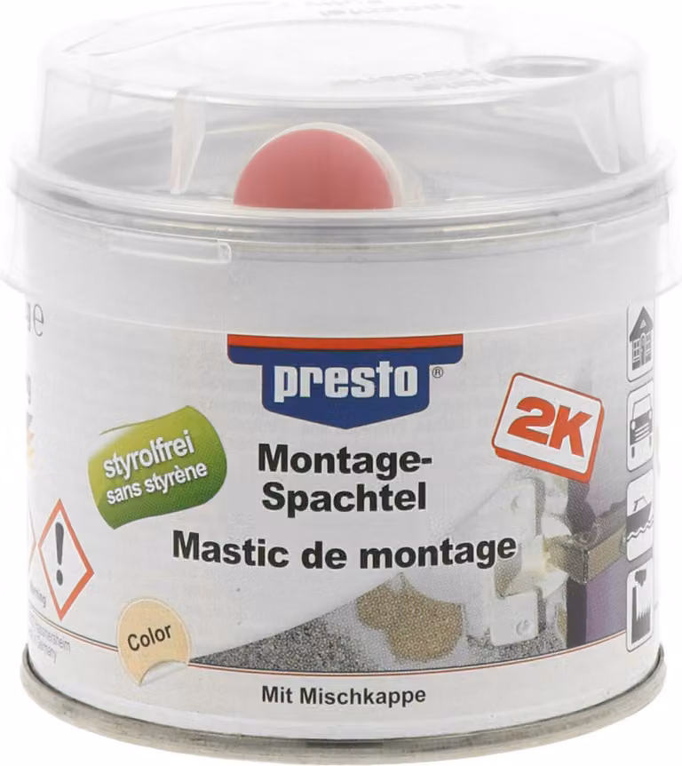 PRESTO Spatola di montaggio 250g