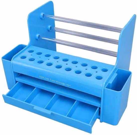 Organizzatore per utensili da scrivania - 18 fori - Organizzatore minimalista