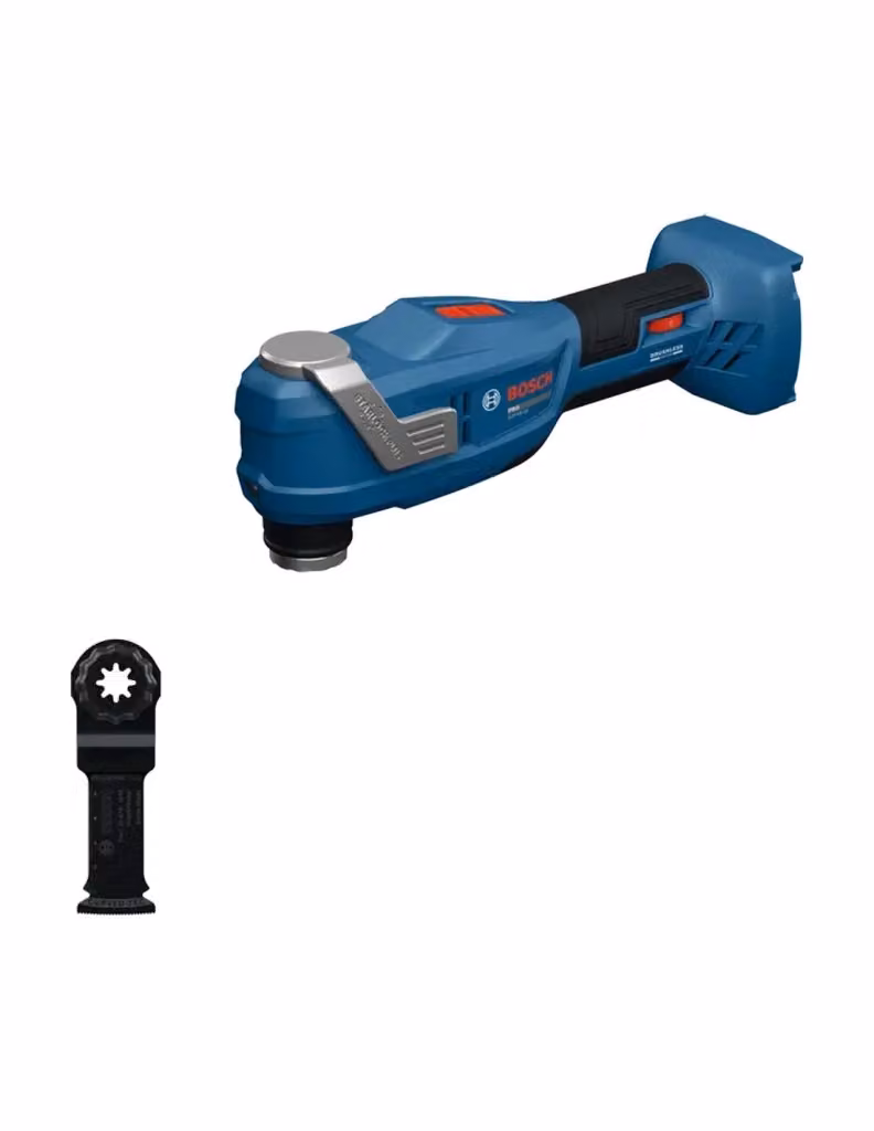 Utensile Multifunzione Bosch GOP 18V-30 con 2 batterie da 2,0 Ah e caricabatterie GAL18V-20 in L-Boxx 136 – 2