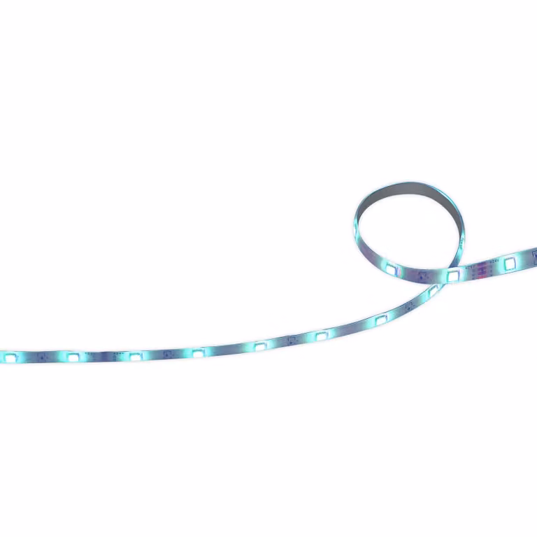 tint Müller Licht striscia LED Color, ZigBee, Bluetooth 5 metri dimmerabile, Bianco / Opale, Soggiorno / Sala da pranzo, Plastica