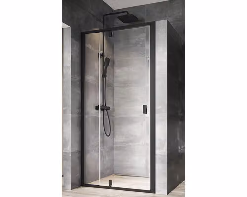 Porta doccia per alcova RAVAK Nexty NDOP2-100 nero+trasparente 03OA0300Z1