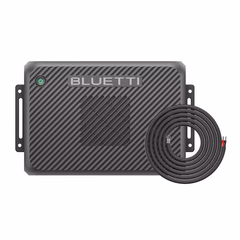BLUETTI Charger 2, caricabatterie da 1200 W (auto + solare), ricarica in auto 13 volte più veloce per stazioni di alimentazione portatili, avviamento di emergenza per viaggi su strada e camper