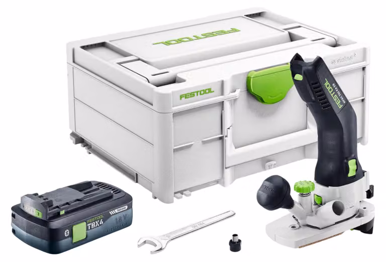 Festool MFKC 700 KA EB-Basic Modulo a batteria Fresatrice per bordi 18 V 8 mm Brushless + 1x batteria 4,0 Ah + Systainer - senza caricabatterie