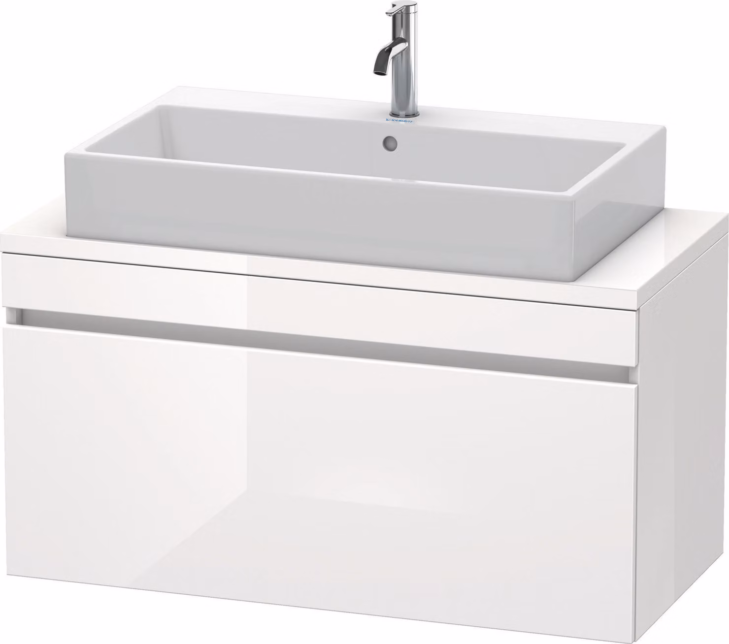 Duravit DuraStyle, meuble sous-lavabo pour console compacte, 1 tiroir, 1000mm, DS530402222, DS530402222