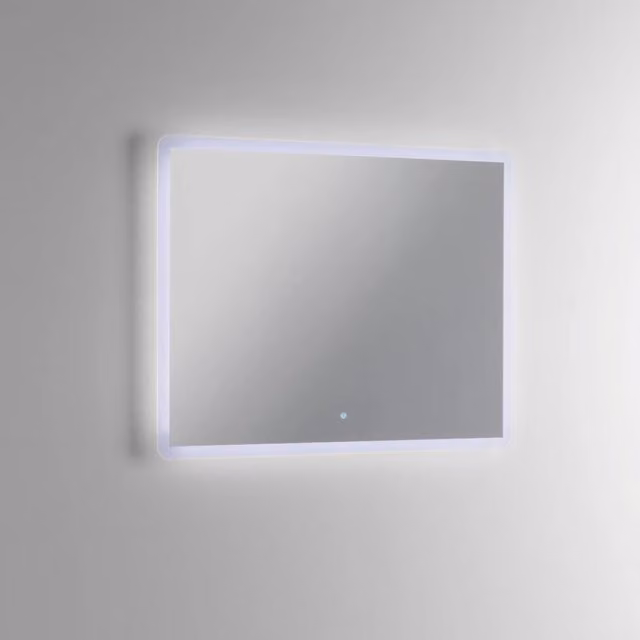 Specchio con Lampada a LED in 85x2,5x65cm TFT Luna Specchio