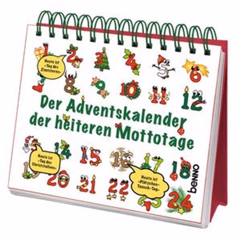 Il calendario dell'Avvento a tema divertente