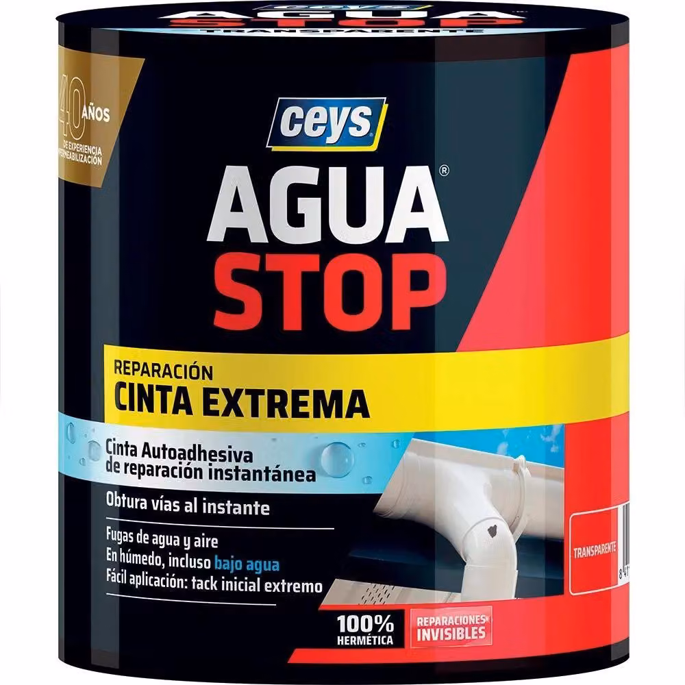 Nastro Waterstop immediatamente trasparente 902853