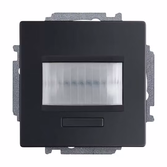Busch-Jaeger 6215/1.1-885-WL Rilevatore di movimento/attuatore di commutazione singolo, wireless, per Busch-free@home®, nero opaco