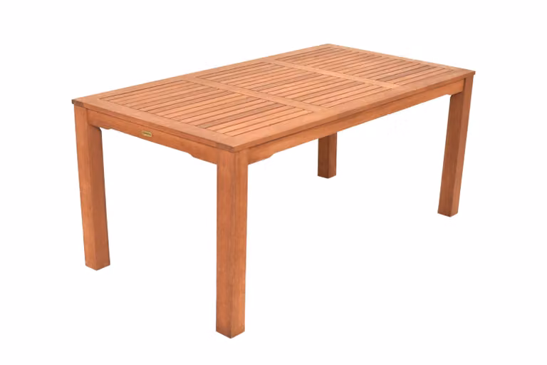 Tavolo da giardino Merxx, rettangolare, 170 x 90 cm, eucalipto