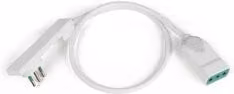 Prolunga elettrica Fanton CLOCK Bianco 3m H05VV-F 3x0,75 mmq 10A 2P+T 92006