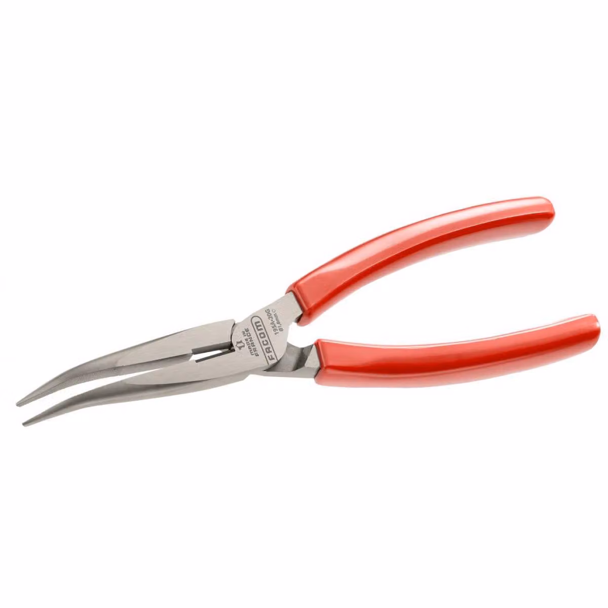 Facom Flachrundzange 40Gr gebogen 200 mm